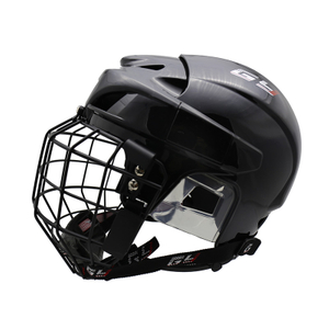 중간 조절 가능 머리 보호 아이스하키 헬멧