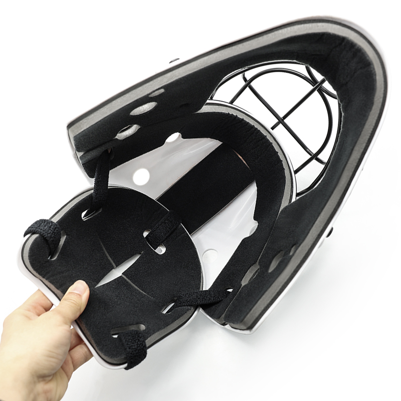 고충격 보호 주니어 필드 하키 골키퍼 헬멧